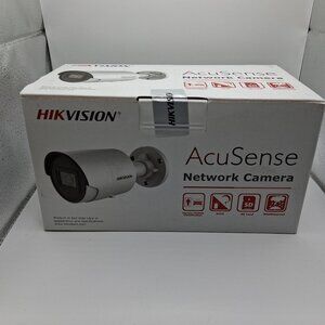 Lot  of 2 HIKVISION EXIR Fixed Mini Bullet Network Camera 4mm